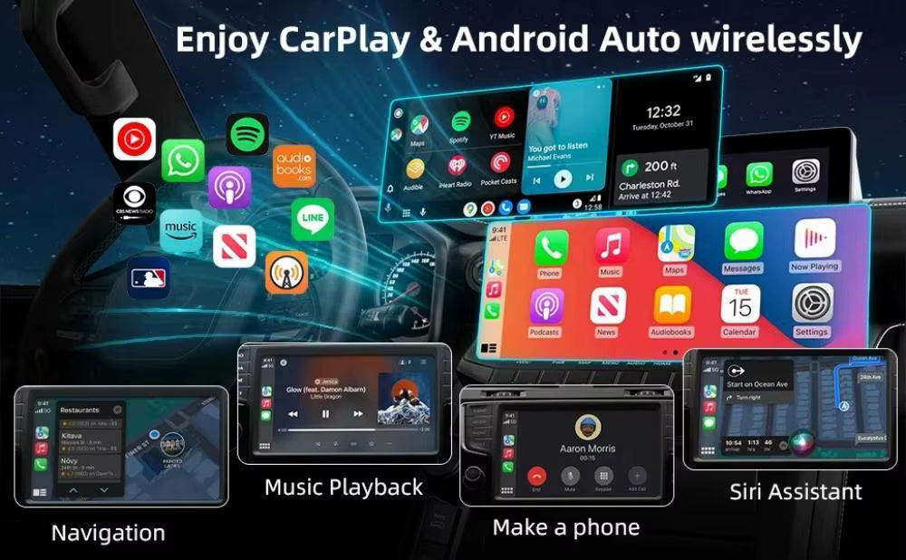 Wireless Carplay Adapter and Android Auto